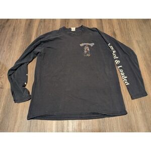 Vintage Molly Hatchet Band Tour Long Sleeve T‎ Shirt XL Fruit Of The Loom